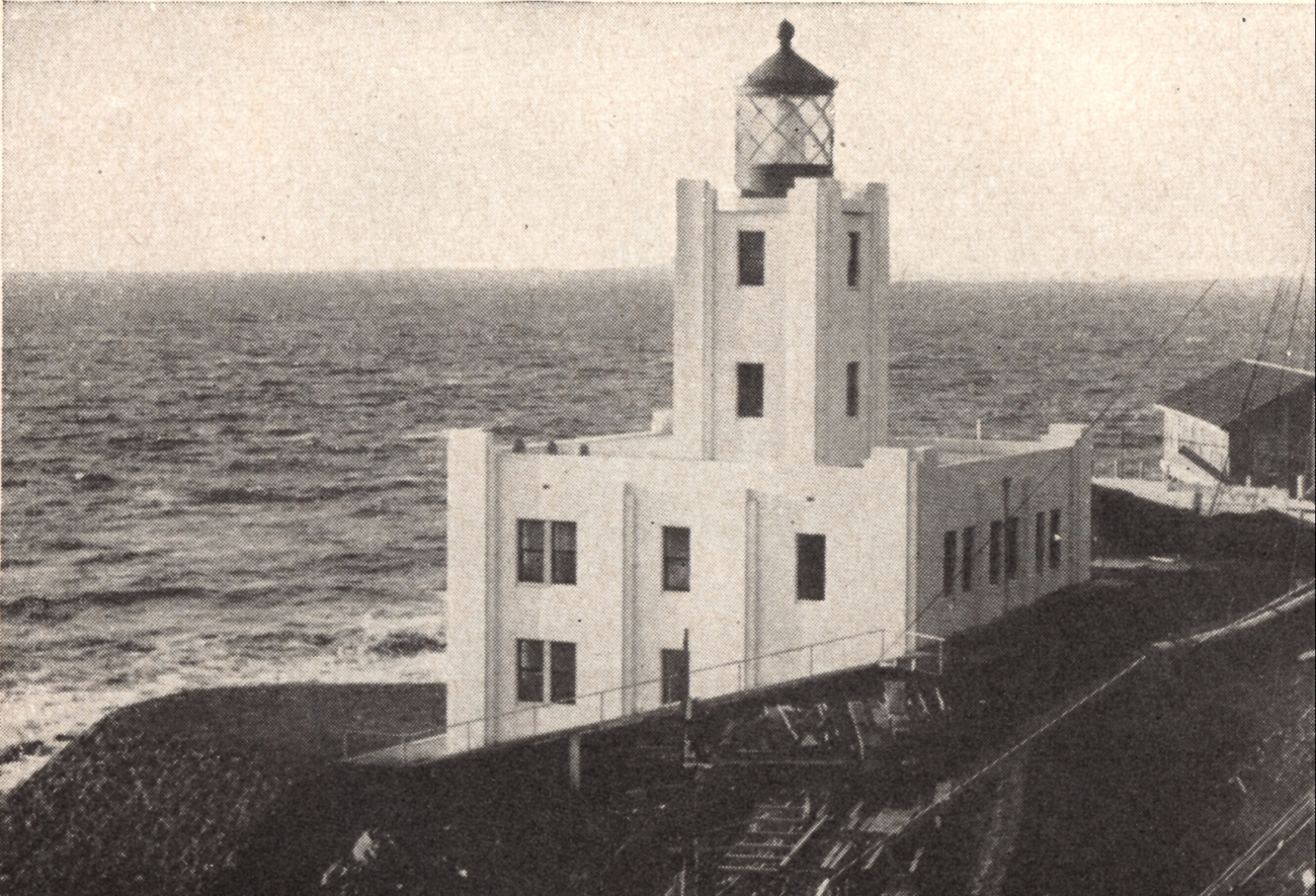 Scotch Cap Lighthouse prior to the earthquake of April 1, 1946 (Image credit: United States Coast Guard) Scotch Cap Lighthouse prior to the earthquake of April 1, 1946
