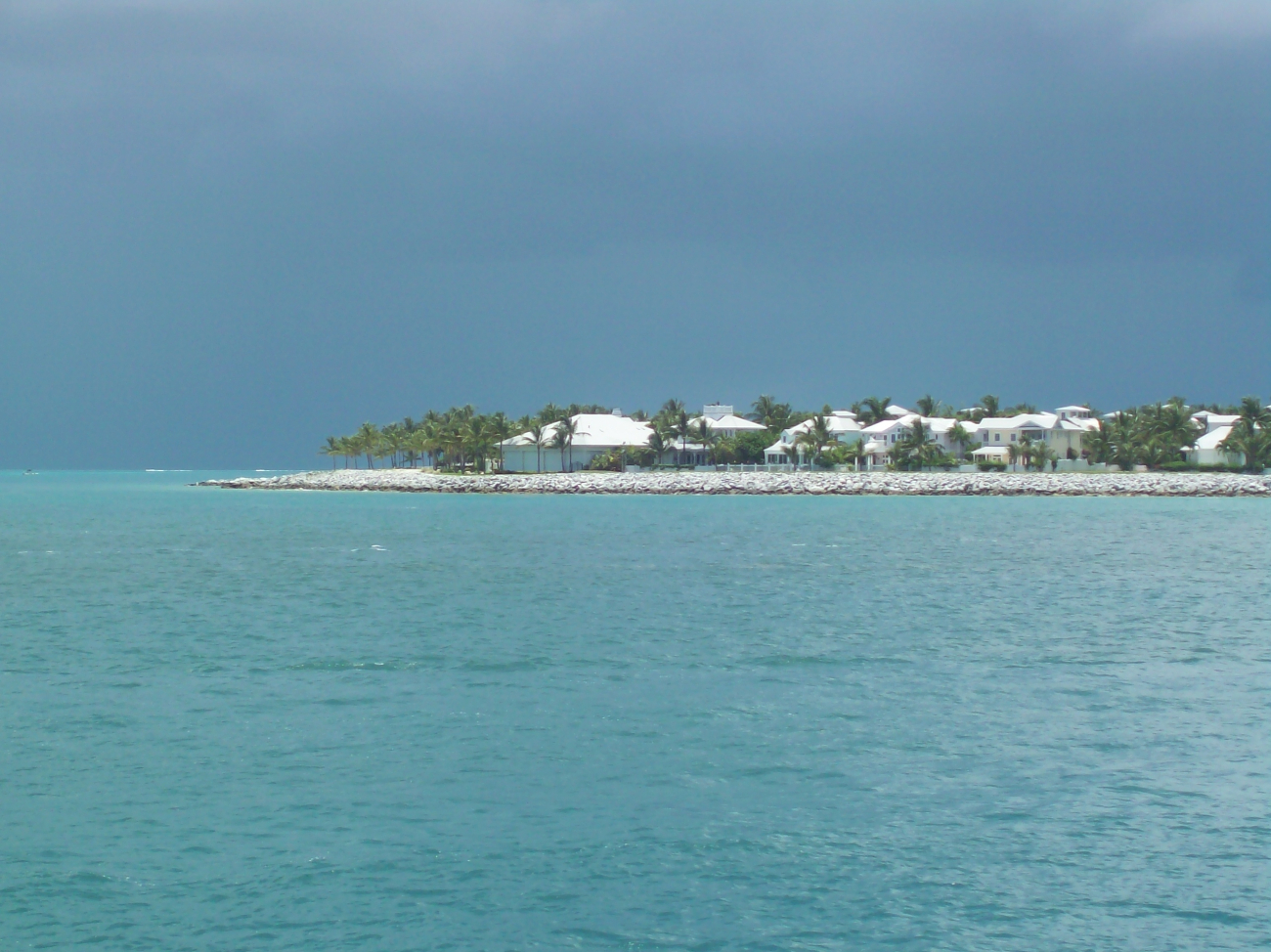 Homes along the waterfront seen while departing Key West (Image credit: Officers and Crew of NOAA Ship PISCES; Collection of Commander Jeremy Adams, NOAA Corps) Homes along the waterfront seen while departing Key West