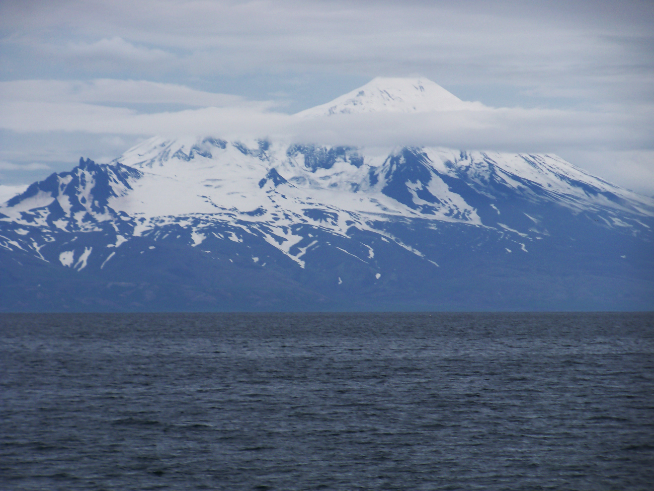 Mount Pavlof, Mount Dutton and part of Aghileen Pinnacles seenfrom the south (Image credit: Jenny Thacker) Mount Pavlof, Mount Dutton and part of Aghileen Pinnacles seenfrom the south