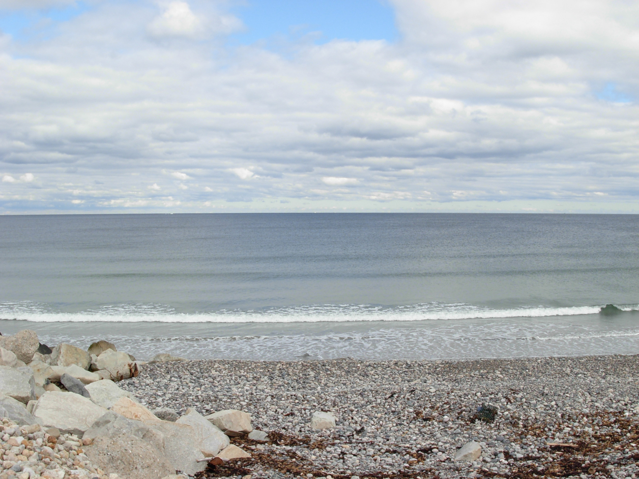 A cobble beach along the New England coast (Image credit: Lieutenant Commander Matthew Wingate) A cobble beach along the New England coast