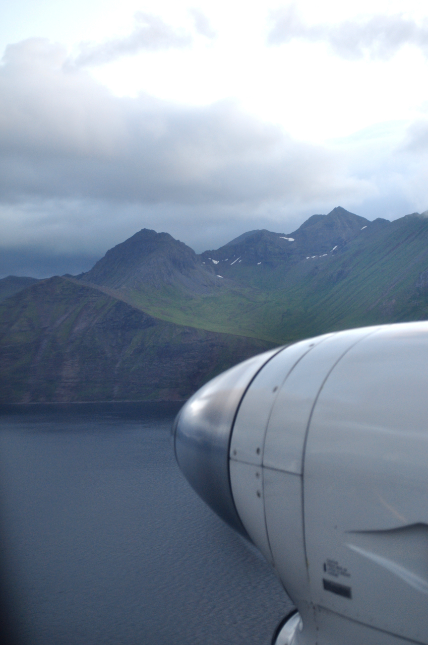 On final approach to Dutch Harbor (Image credit: Mr. Tom Ward NOAA Teacher at Sea Program) On final approach to Dutch Harbor