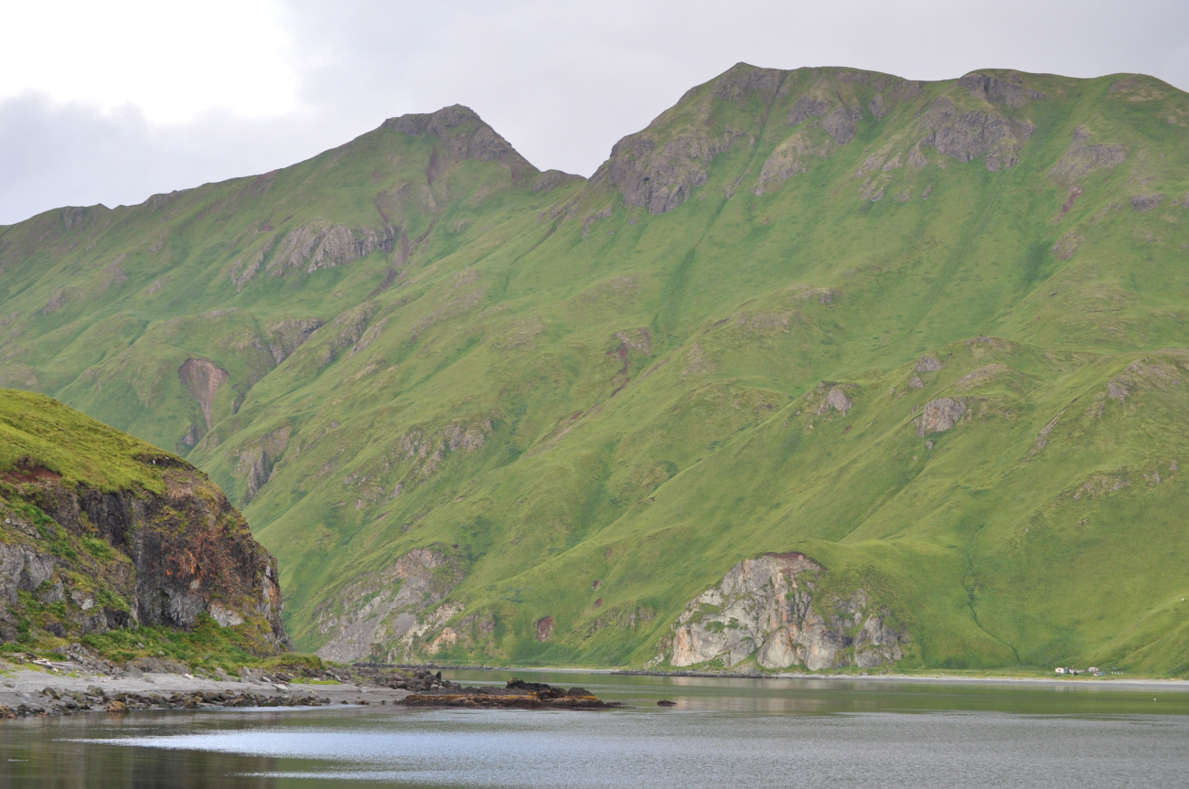 A quiet bay near Dutch Harbor (Image credit: Mr. Tom Ward NOAA Teacher at Sea Program) A quiet bay near Dutch Harbor