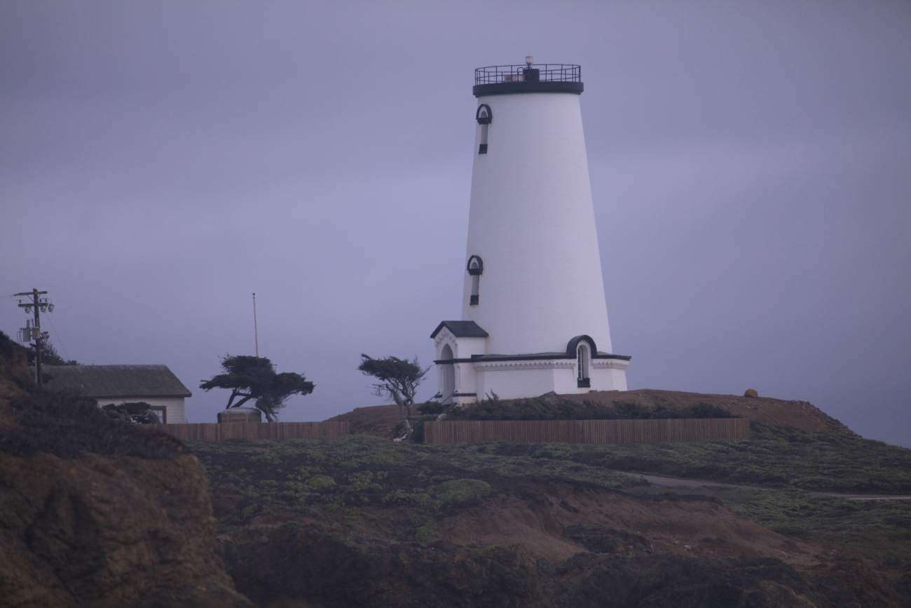 The Piedras Blancas Lighthouse after restoration efforts that culminated inearly 2012 (Image credit: NOAA NMFS/SWFSC/PRD | Wayne Perryman NMFS/SWFSC/PRD) The Piedras Blancas Lighthouse after restoration efforts that culminated inearly 2012
