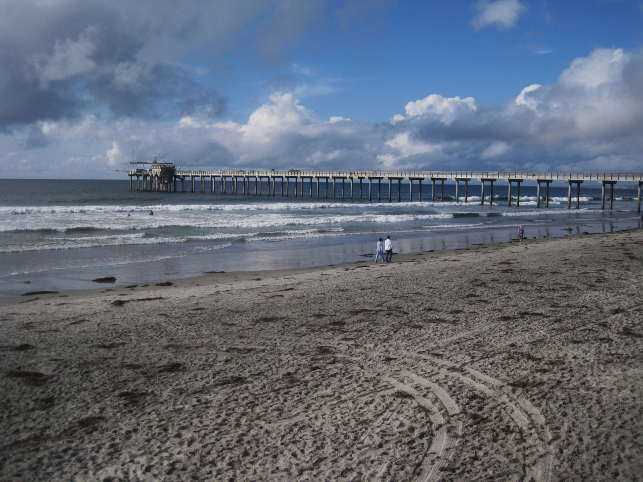 The research pier at Scripps Institution of Oceanography (Image credit: Captain Albert Theberge) The research pier at Scripps Institution of Oceanography