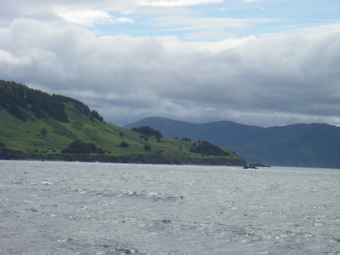 The entrance to Whale Pass from Shelikof Strait (Image credit: NOAA Teacher at Sea Program | Jason Moeller Knoxville Zoological Gardens TN) The entrance to Whale Pass from Shelikof Strait