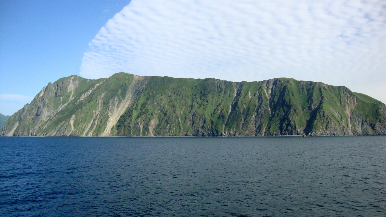 Rocky cliff of Kodiak Island on a sunny day (Image credit: NOAA Teacher at Sea Program | Kathleen Harrison) Rocky cliff of Kodiak Island on a sunny day