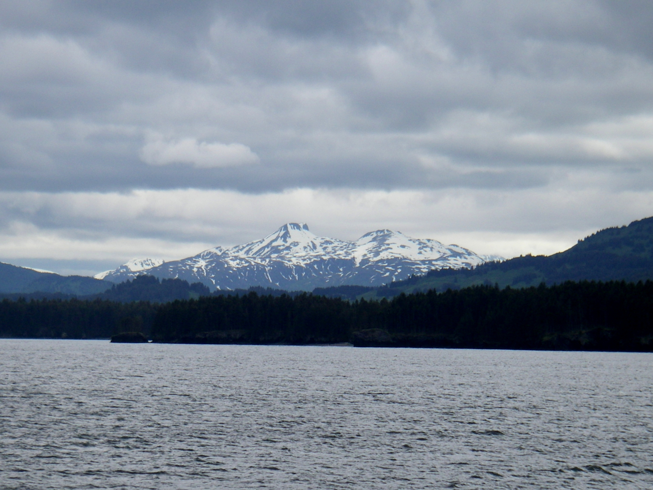 A view of a mountain in Whale Pass (Image credit: NOAA Teacher at Sea Program | Jason Moeller Knoxville Zoological Gardens TN) A view of a mountain in Whale Pass
