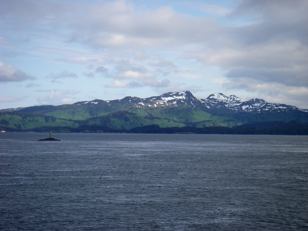 A view of mountains in Whale Pass (Image credit: NOAA Teacher at Sea Program | Jason Moeller Knoxville Zoological Gardens TN) A view of mountains in Whale Pass