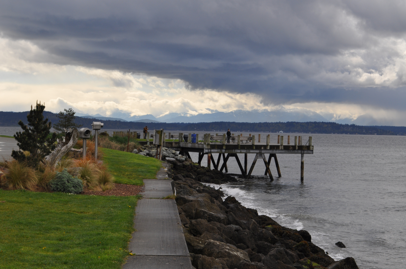A beautiful little park along Puget Sound (Image credit: LCDR Gary Barone) A beautiful little park along Puget Sound