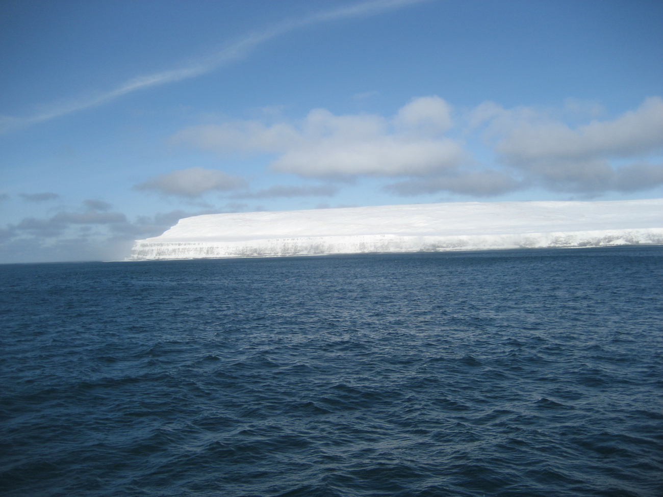 A snow-covered St (Image credit: Chief Mate Michael Theberge) A snow-covered St
