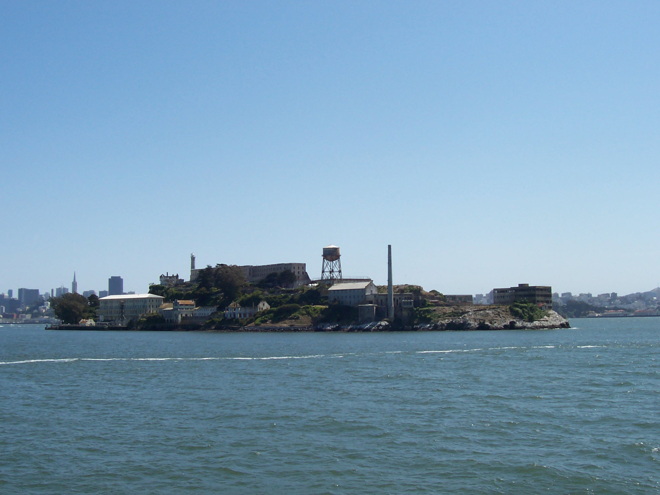 Alcatraz Island (Image credit: Crew and Officers of NOAA Ship MILLER FREEMAN) Alcatraz Island