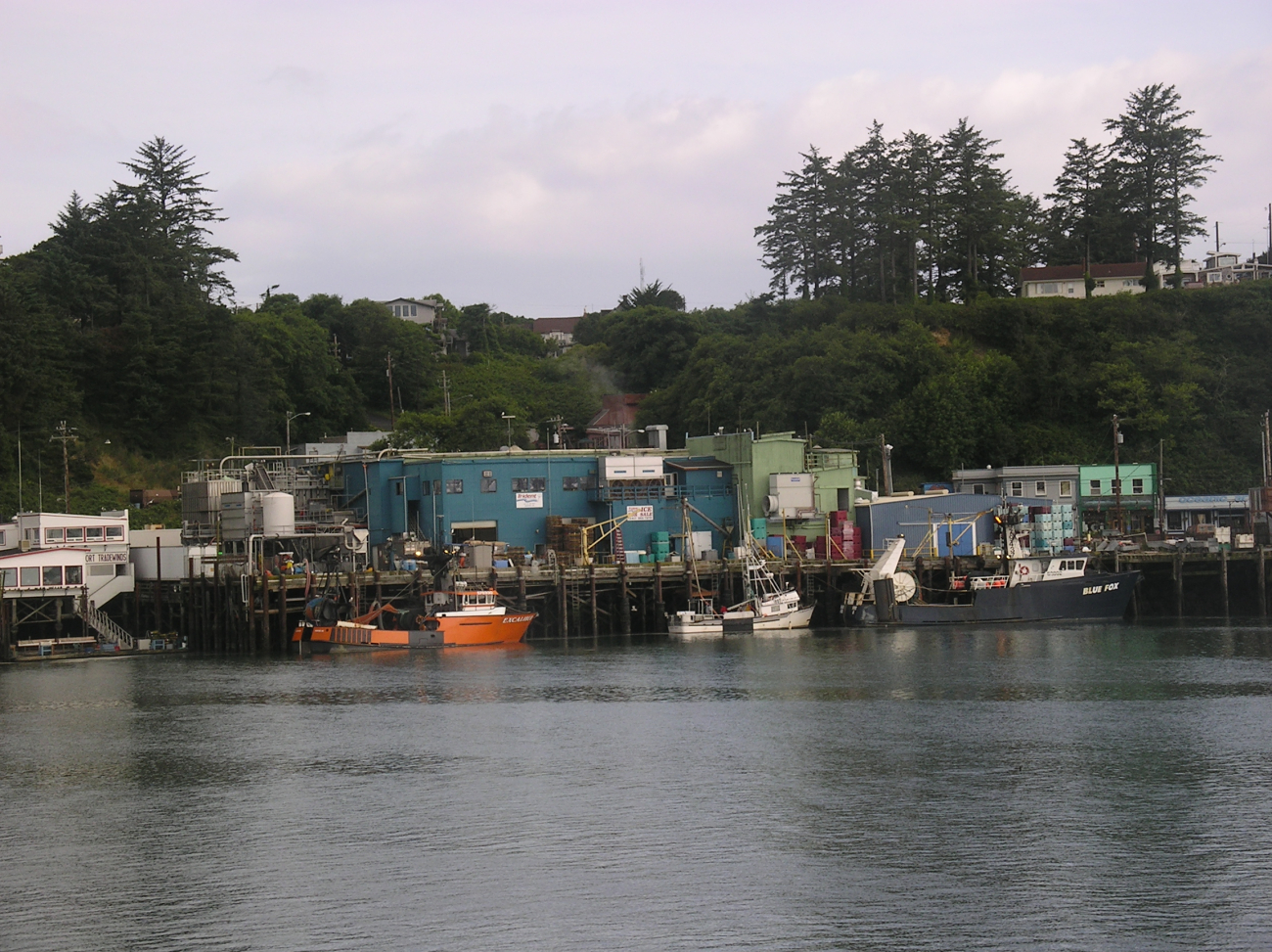 Trident Seafoods dock at Newport (Image credit: Crew and Officers of NOAA Ship MILLER FREEMAN) Trident Seafoods dock at Newport