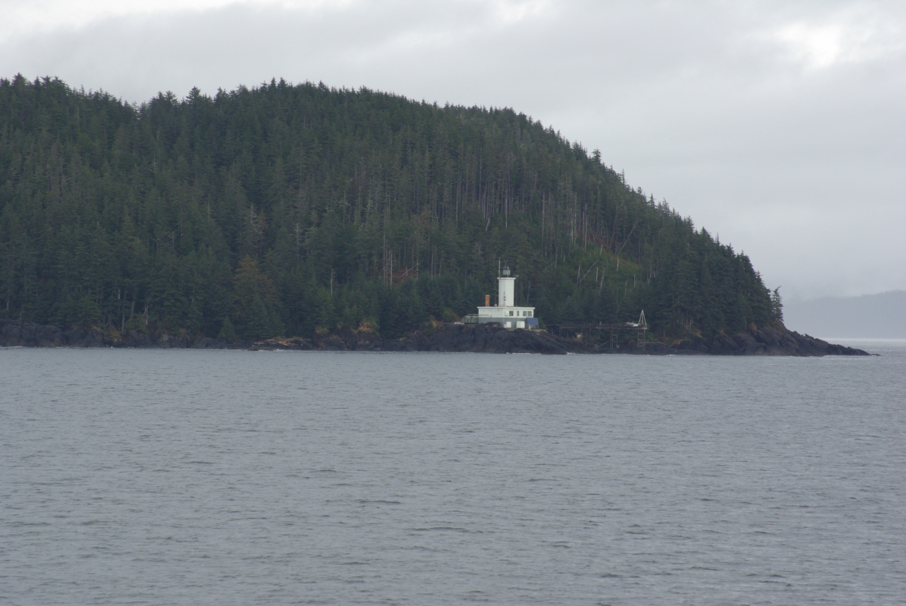 Cape Decision Lighthouse, southeast Alaska (Image credit: Crew and Officers of NOAA Ship MILLER FREEMAN) Cape Decision Lighthouse, southeast Alaska