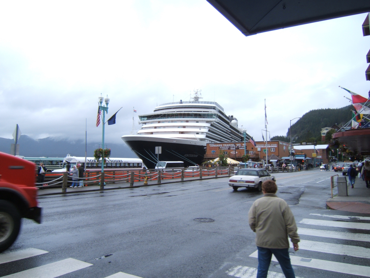 Cruise ship at Ketchikan (Image credit: Crew and Officers of NOAA Ship MILLER FREEMAN) Cruise ship at Ketchikan