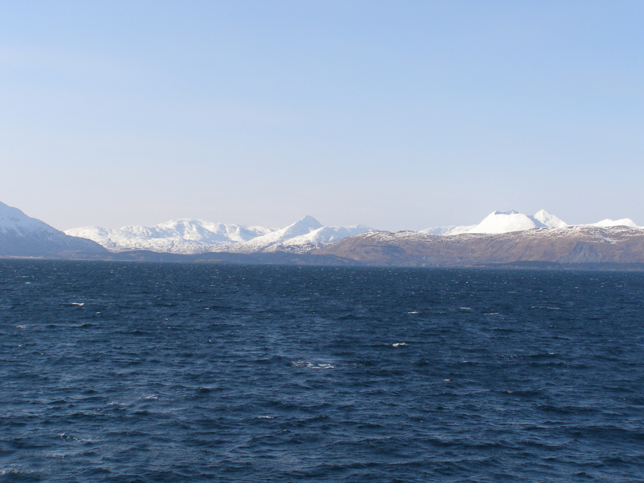 Looking across Shelikof Straits (Image credit: Crew and Officers of NOAA Ship MILLER FREEMAN) Looking across Shelikof Straits