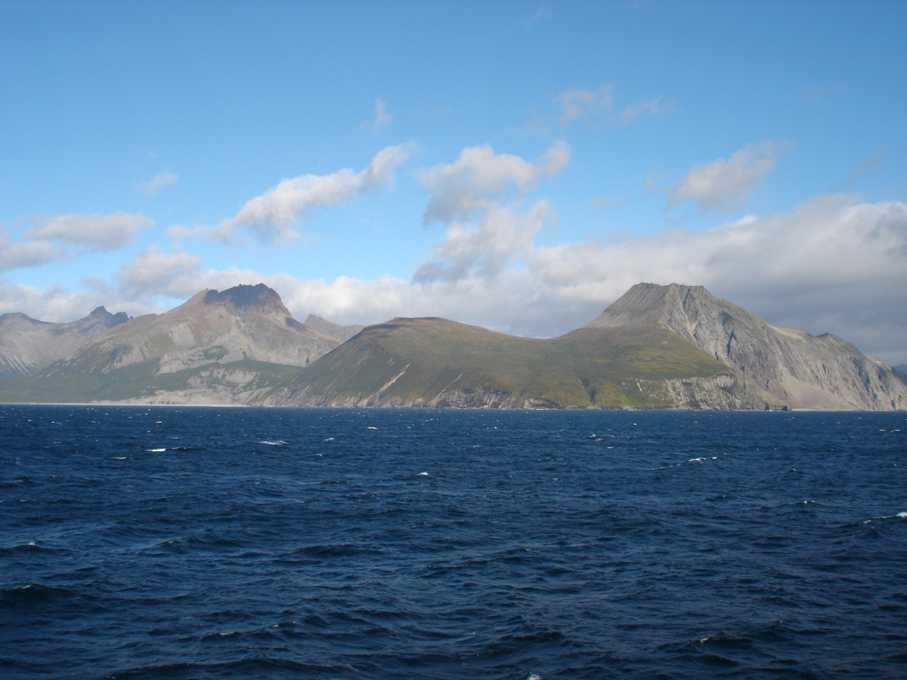 The Alaska Peninsula on the north side of Shelikof Strait (Image credit: Crew and Officers of NOAA Ship MILLER FREEMAN) The Alaska Peninsula on the north side of Shelikof Strait
