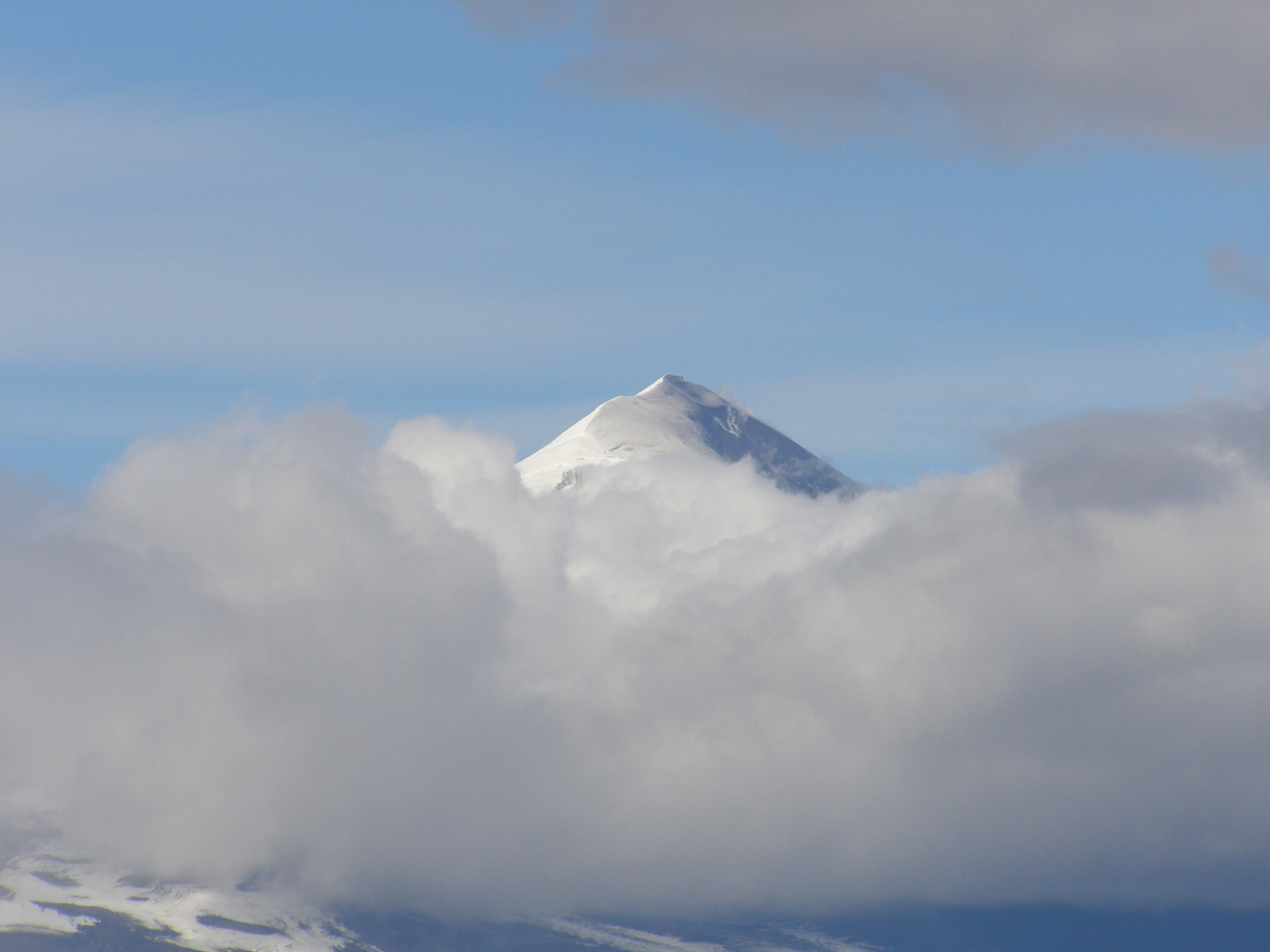 A view of Pavlof Volcano on the Alaska Peninsula (Image credit: Crew and Officers of NOAA Ship MILLER FREEMAN) A view of Pavlof Volcano on the Alaska Peninsula