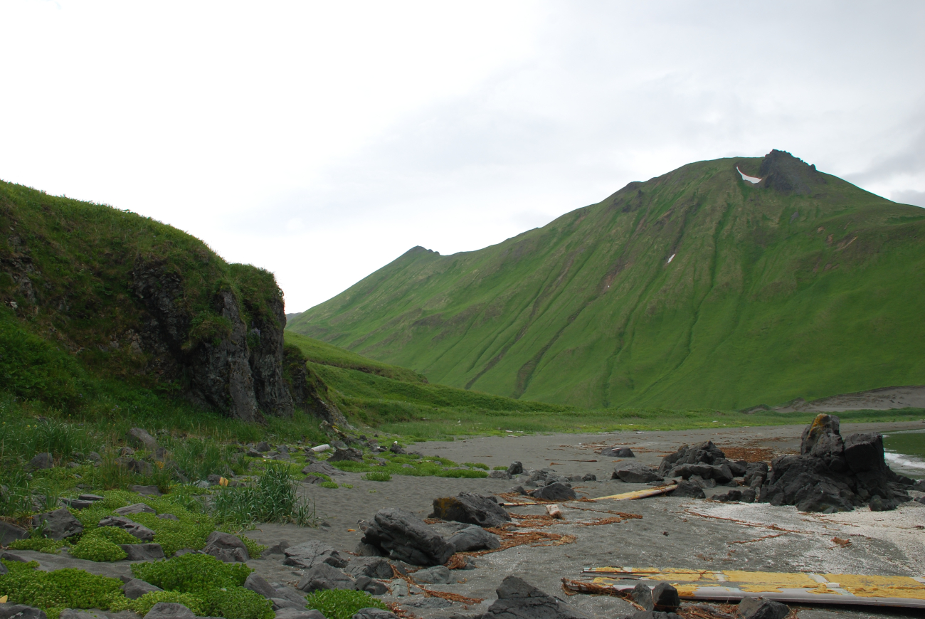 Rocks and flotsam adorn a Dutch Harbor beach (Image credit: Crew and Officers of NOAA Ship MILLER FREEMAN) Rocks and flotsam adorn a Dutch Harbor beach