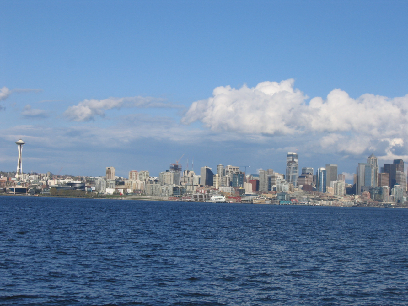 Seattle skyline (Image credit: Crew and Officers of NOAA Ship FAIRWEATHER) Seattle skyline