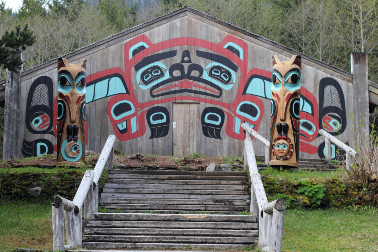 The Saxman Beaver Clan House of the Tlingit Indians (Image credit: Crew and Officers of NOAA Ship FAIRWEATHER | LTJG Andrew Clos) The Saxman Beaver Clan House of the Tlingit Indians