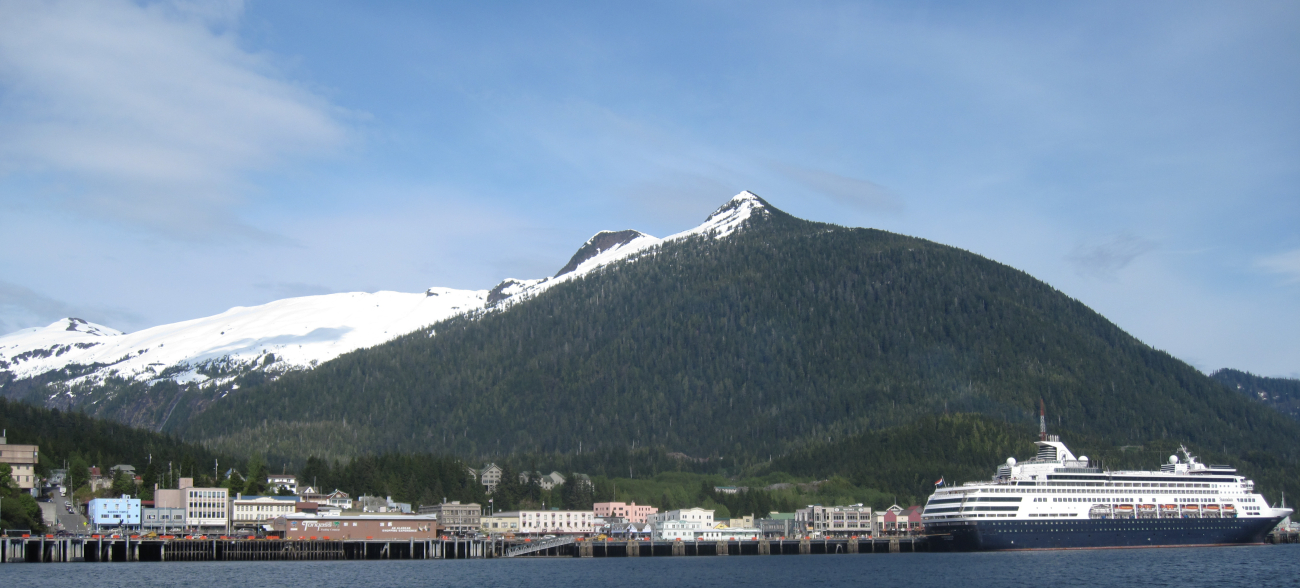 Tongass Trading Company at Ketchikan (Image credit: Crew and Officers of NOAA Ship FAIRWEATHER | LTJG Damian Manda NOAA Corps) Tongass Trading Company at Ketchikan