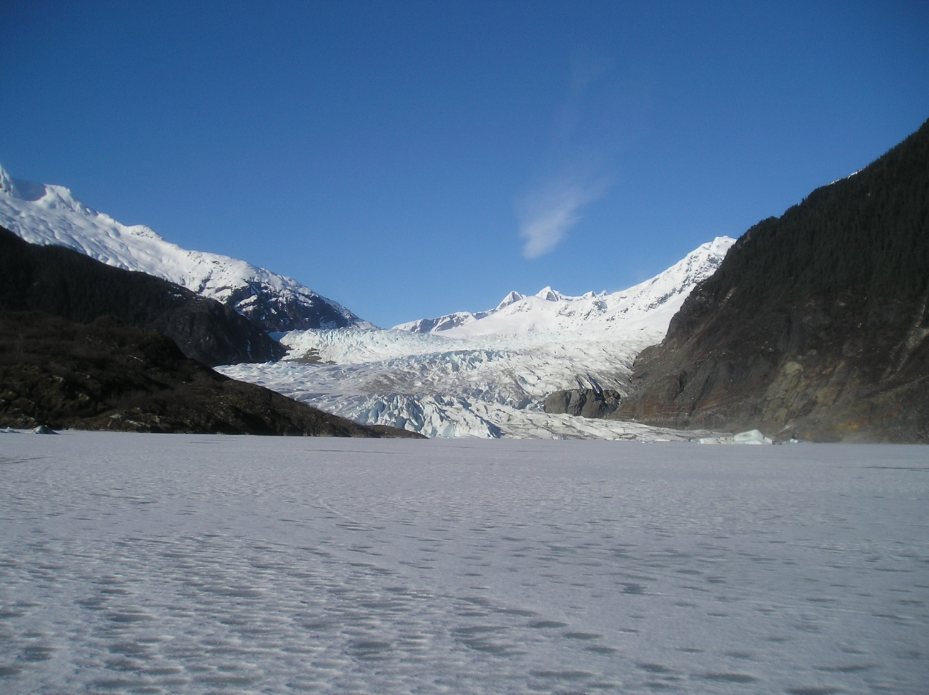 Scenes around Mendenhall Glacier (Image credit: Crew and Officers of NOAA Ship FAIRWEATHER) Scenes around Mendenhall Glacier