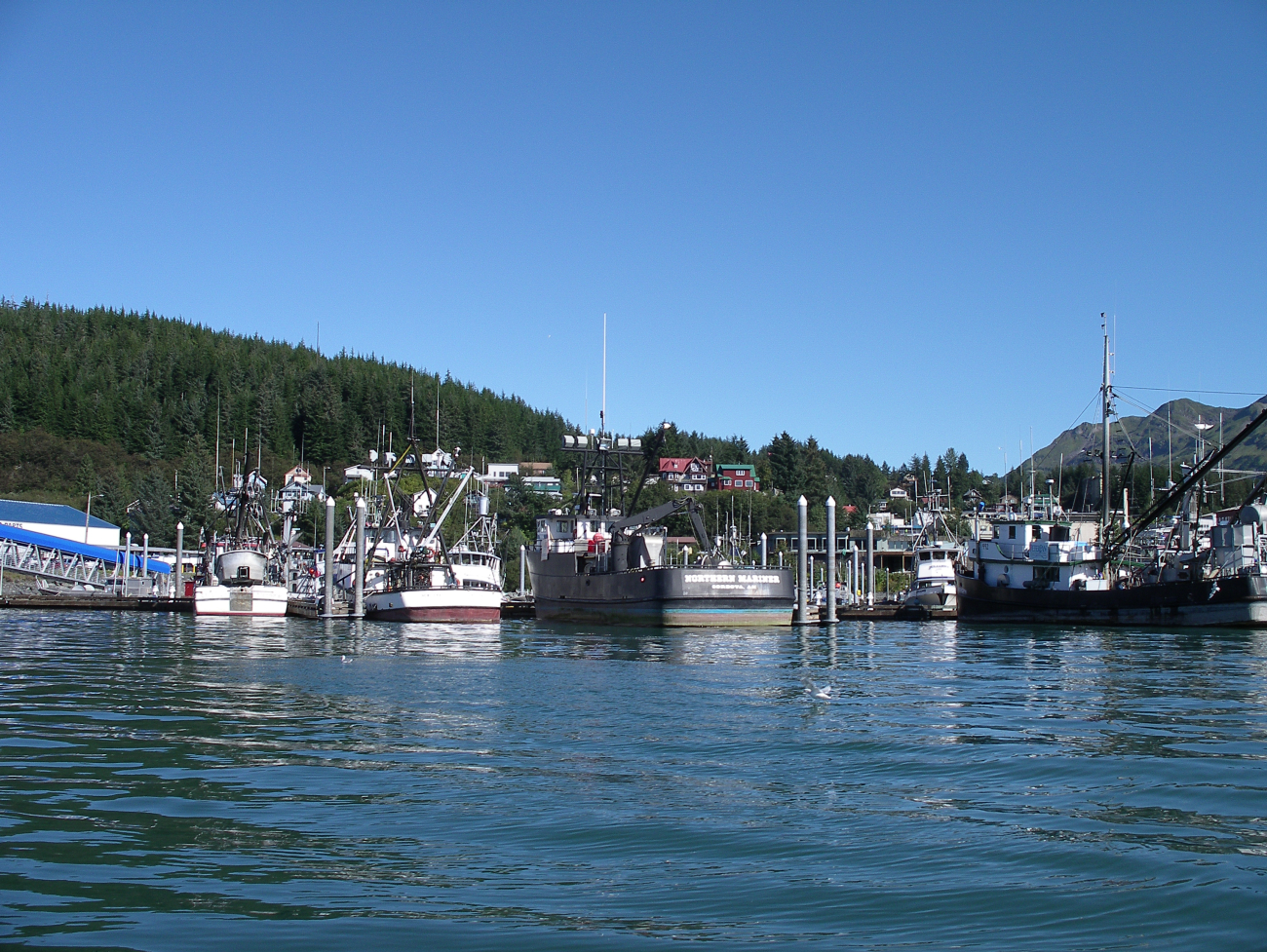 Cordova marina area (Image credit: Crew and Officers of NOAA Ship FAIRWEATHER) Cordova marina area