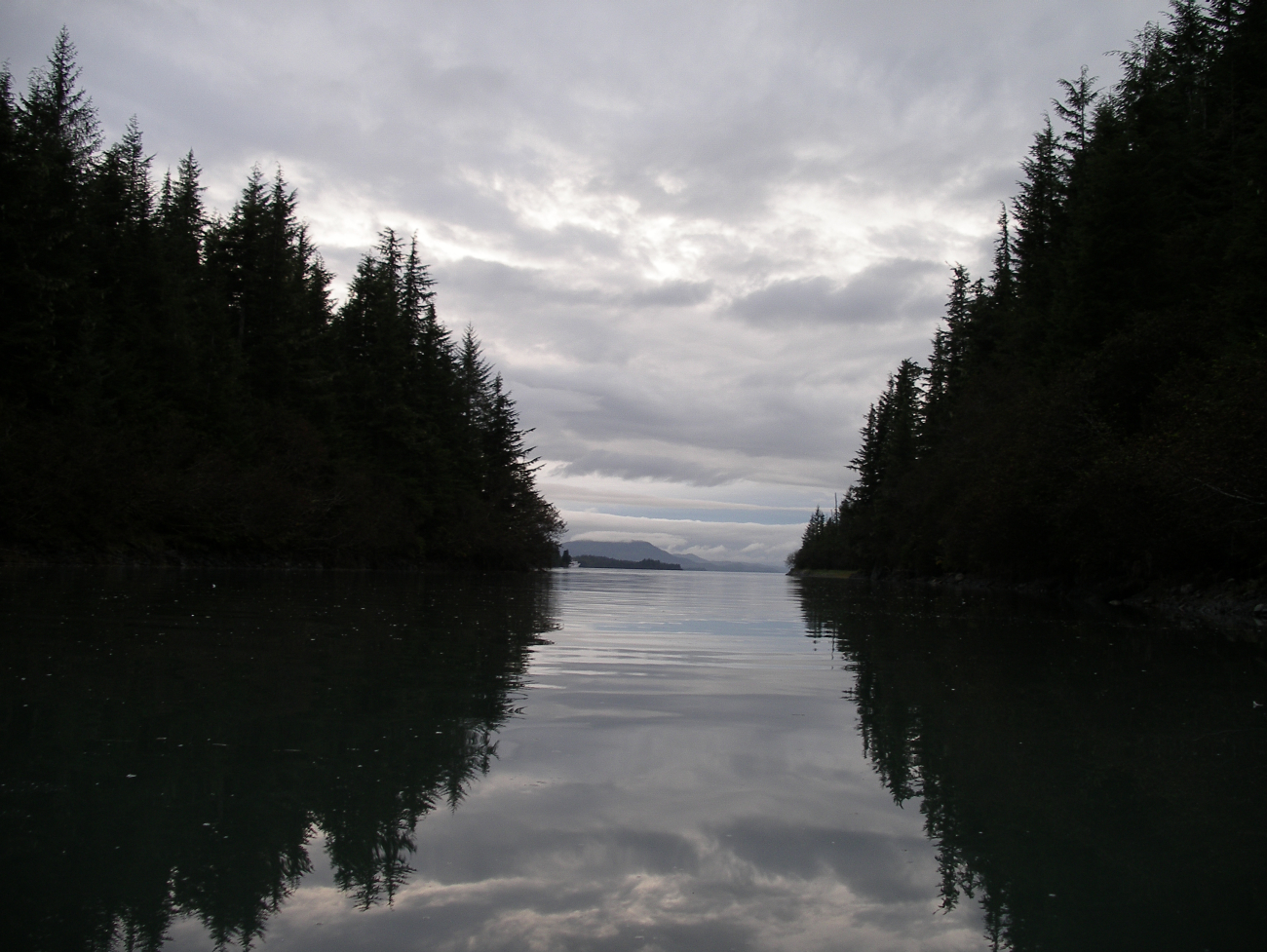 A quiet cove on Simpson Bay (Image credit: Crew and Officers of NOAA Ship FAIRWEATHER) A quiet cove on Simpson Bay