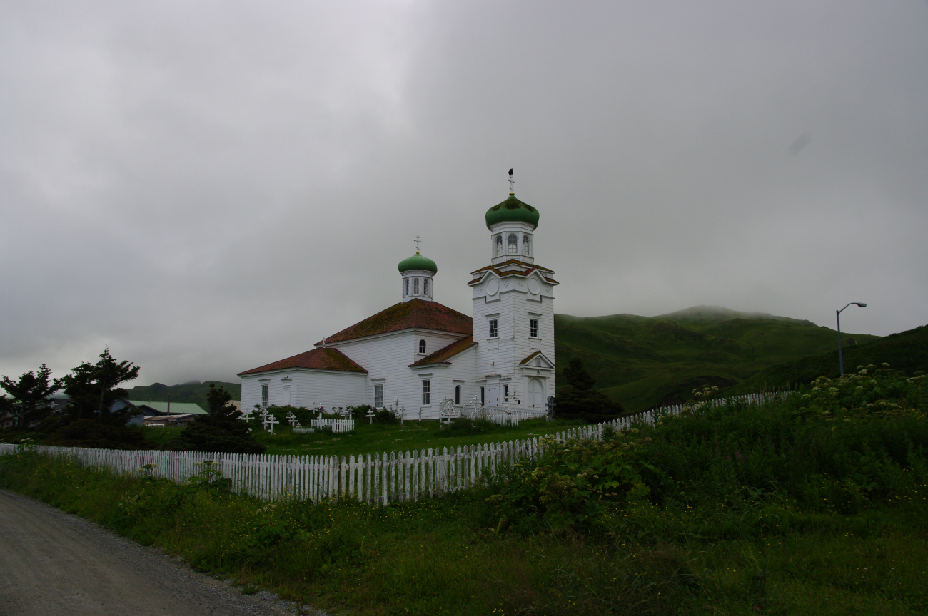 The beautiful Russian Orthodox Church at Dutch Harbor (Image credit: Crew and Officers of NOAA Ship FAIRWEATHER) The beautiful Russian Orthodox Church at Dutch Harbor
