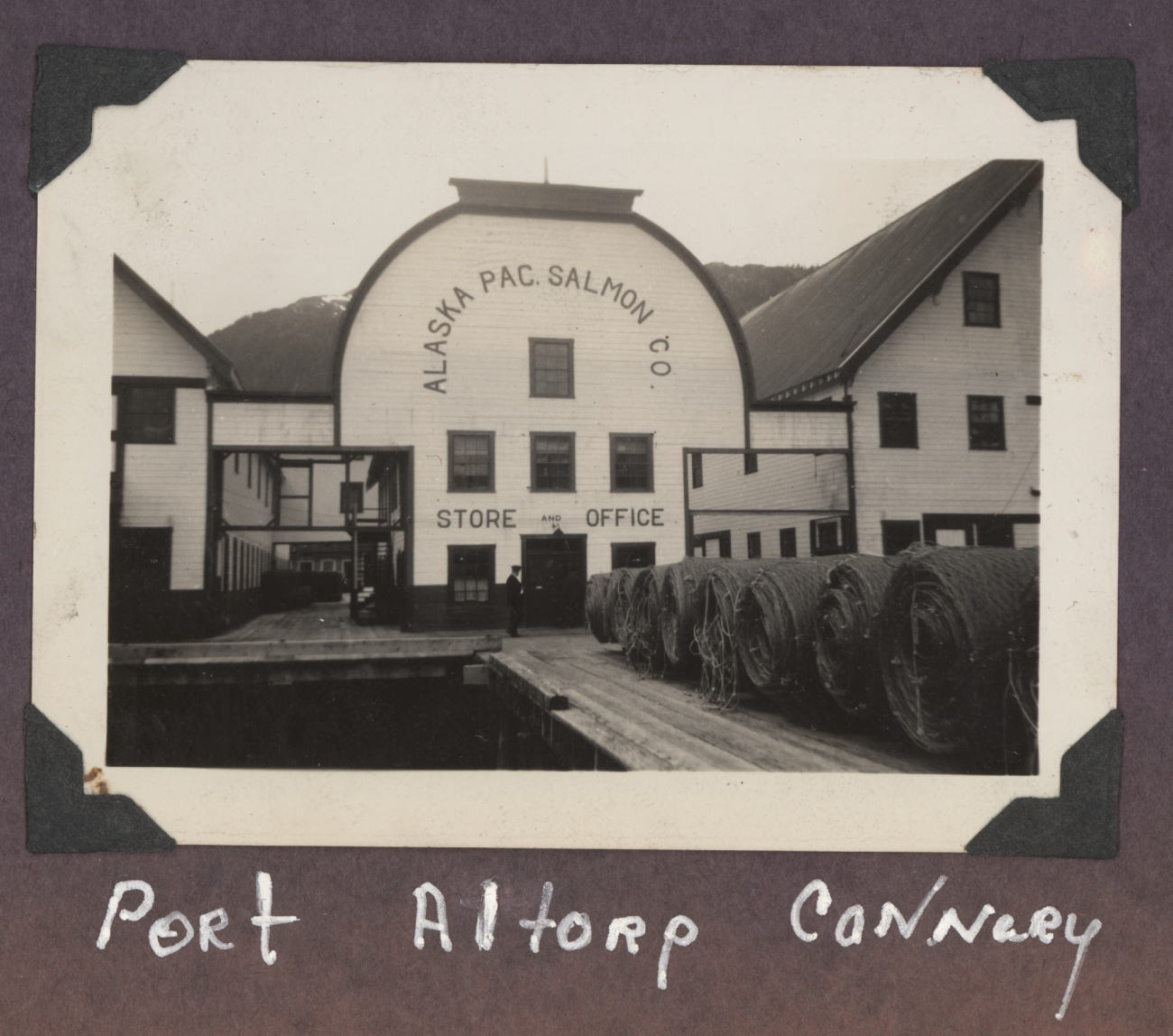 Port Althorp Cannery (Image credit: Courtesy of the Family of Robert Gholston, C&GS; surveyor) Port Althorp Cannery