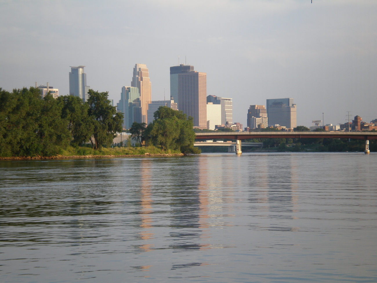 The Mississippi River in downtown Minneapolis, MN (Image credit: NOAA Teacher at Sea Program | John Bilotta) The Mississippi River in downtown Minneapolis, MN