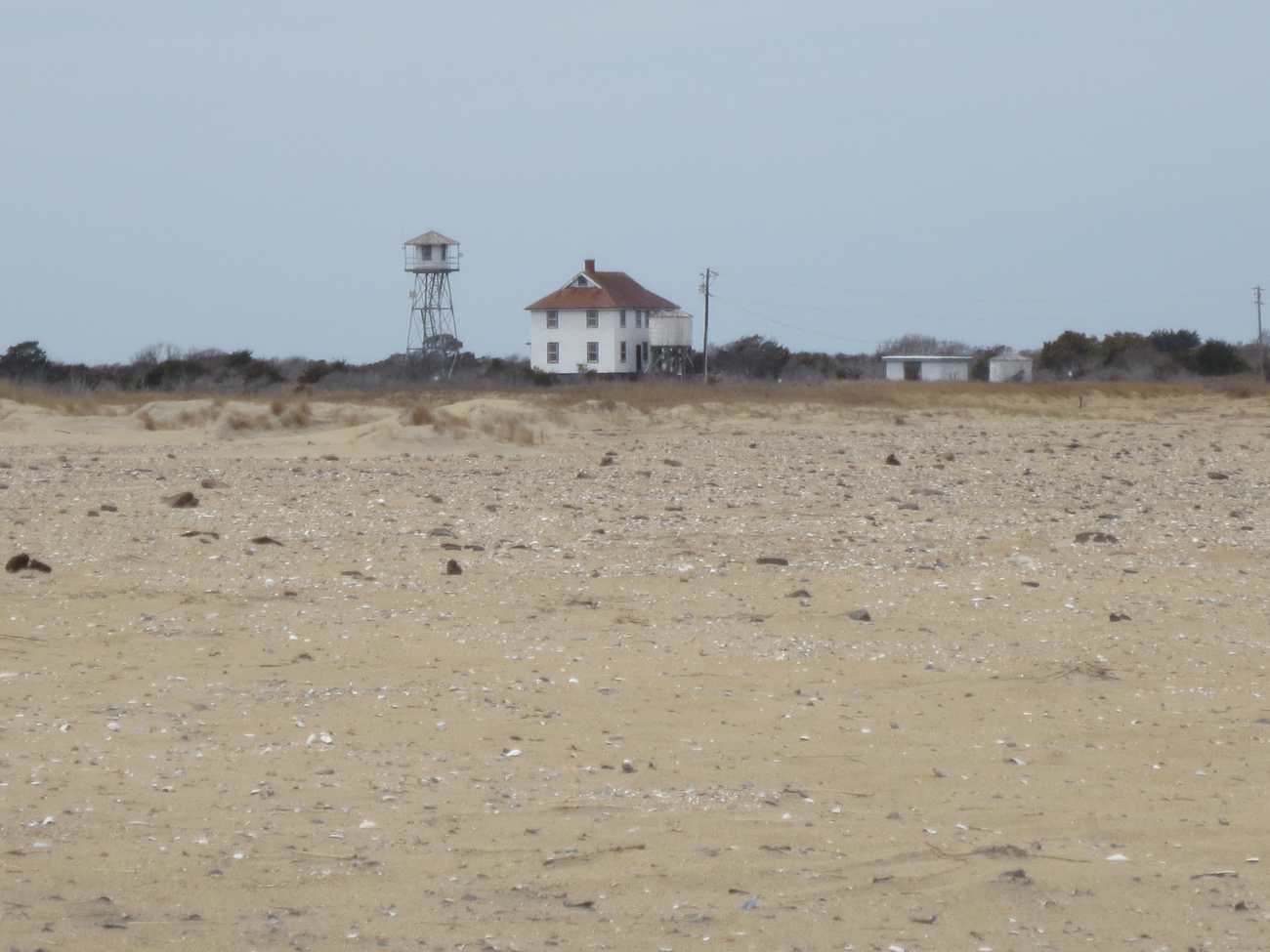 Quarters of the Assateague Island Coast Guard Life-Saving Station (Image credit: Captain Albert E. Theberge) Quarters of the Assateague Island Coast Guard Life-Saving Station