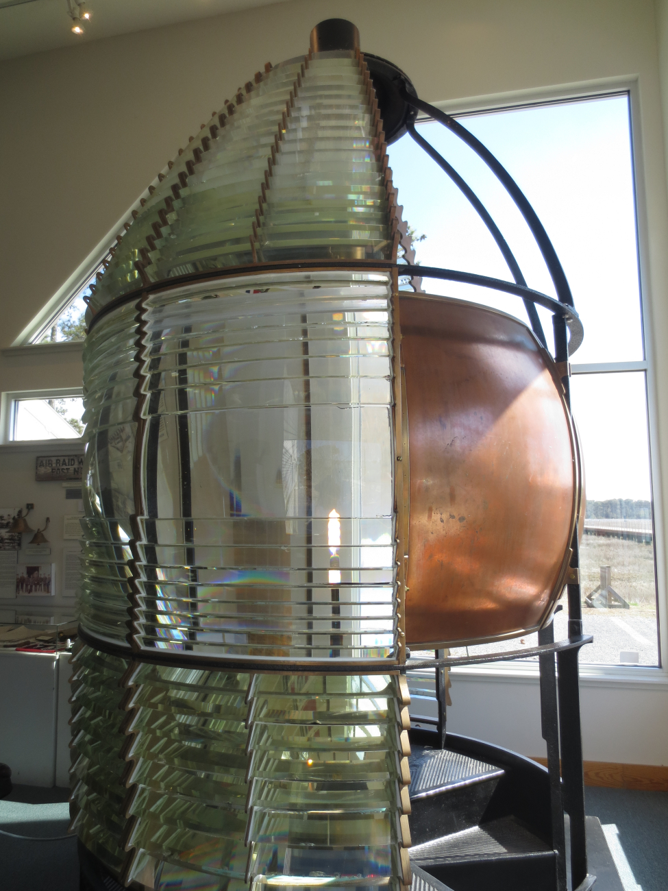 The first-order Fresnel Lens that graced Assateague Lighthouse from 1867-1961 (Image credit: Captain Albert E. Theberge) The first-order Fresnel Lens that graced Assateague Lighthouse from 1867-1961