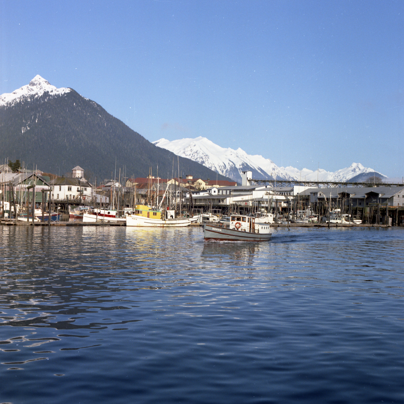 Sitka with a view of the old Russian blockhouse (Image credit: Dan Twohig) Sitka with a view of the old Russian blockhouse