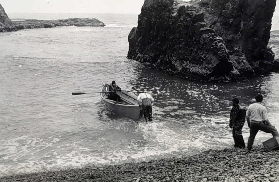 Landing on Amlia Island (Image credit: NOAA Photo Library, NOAA Central Library; Captain Harry D. Reed, C&GS;) Landing on Amlia Island