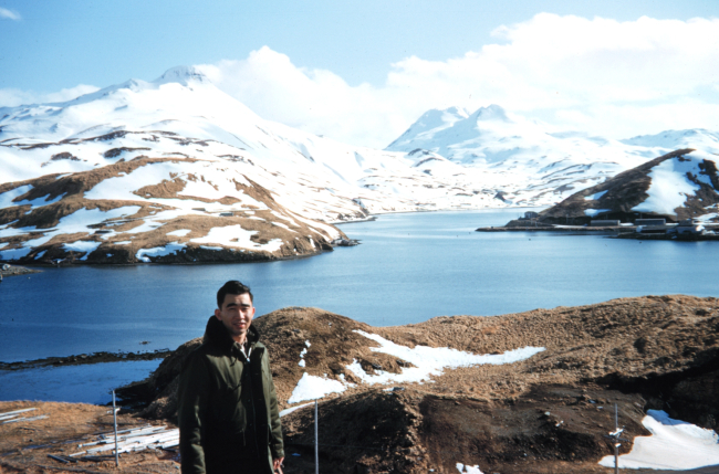 A cold spring day in the Aleutians