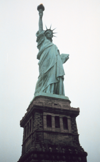 The Statue of Liberty, New York Harbor