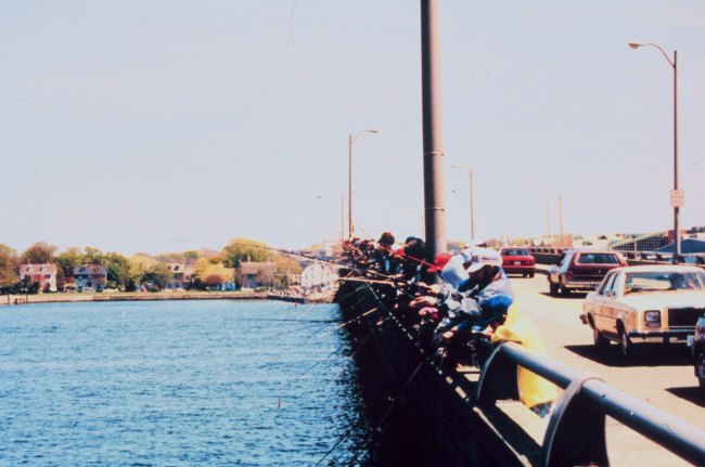 Squid fishing - not just a pastime but a passion in Rhode Island