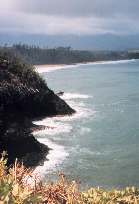 Western coast of Kauai close to Barking Sands