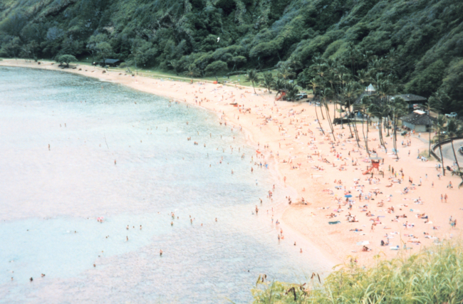 Hanauma Bay, southeast coast of Oahu