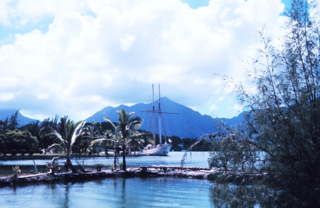 Beginning point of trip to Fanning Island