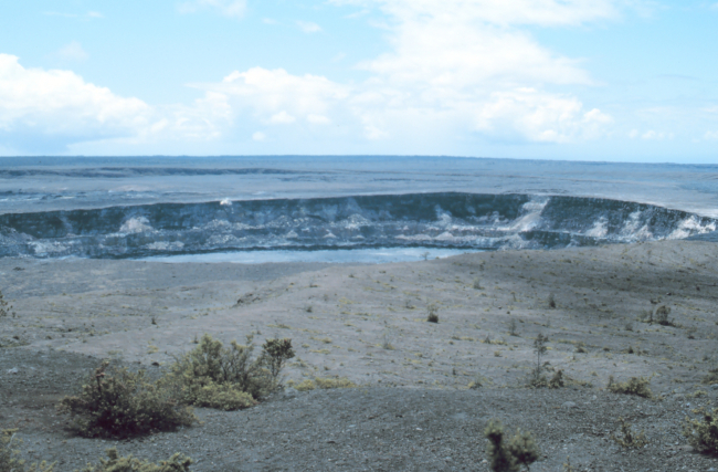 Kilauea Caldera Crater