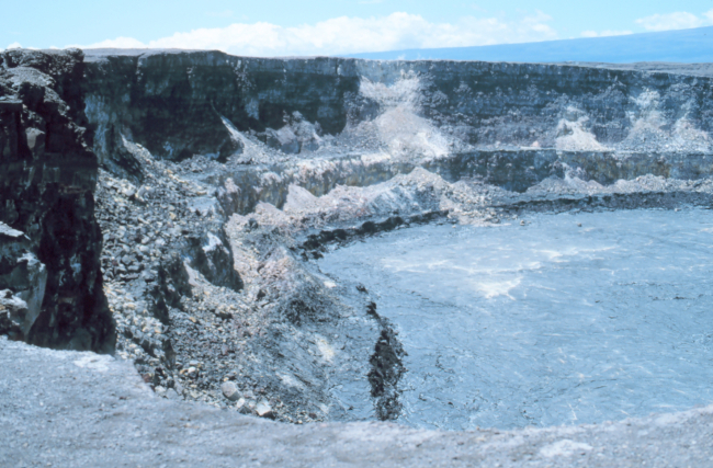 Kilauea Caldera Crater
