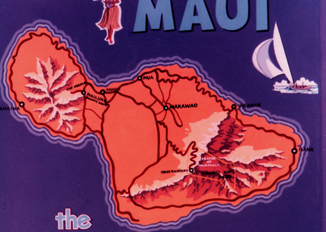 Map of Maui