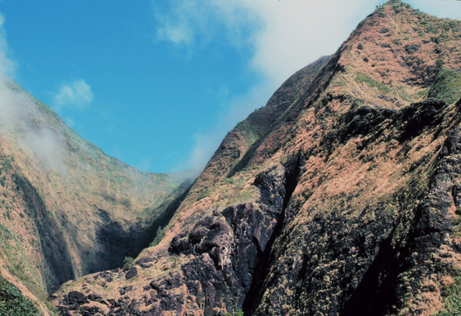 In the West Maui Mountains near the Iao Needle