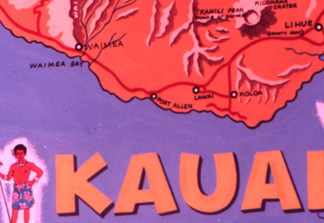 Kauai map