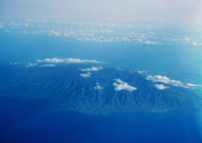 Kauai from the air