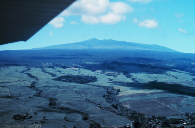 Mauna Loa from the air