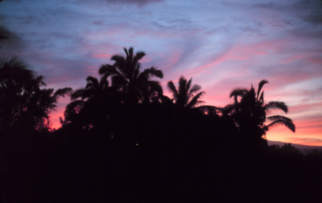 A Hilo sunset