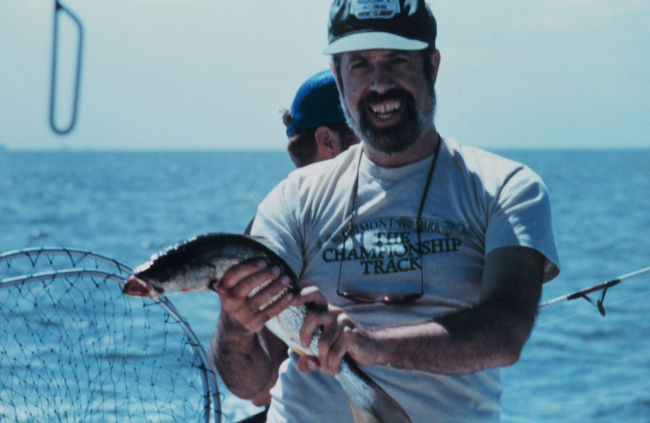 Fishing on the bay